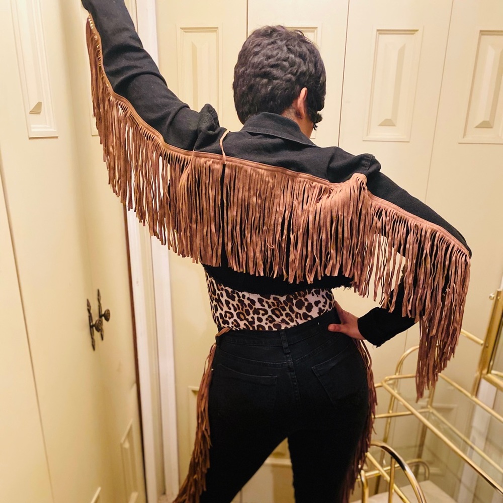 Fringe jacket